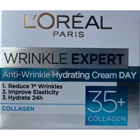 L'Oreal Wrinkle Expert Anti-Wrinkle Cream 50ml - Hydrating Cream Day 35+